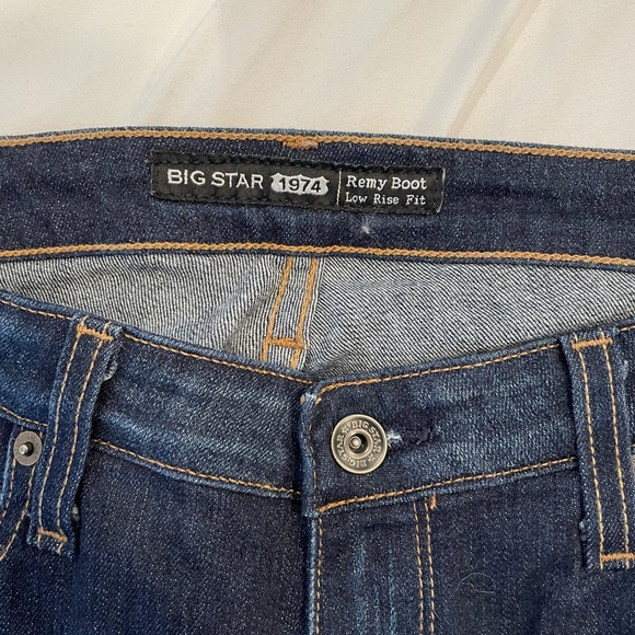 Big Star 1974 Remy Bootcut Stretch Jean (Long Length) - Picture 2 of 4